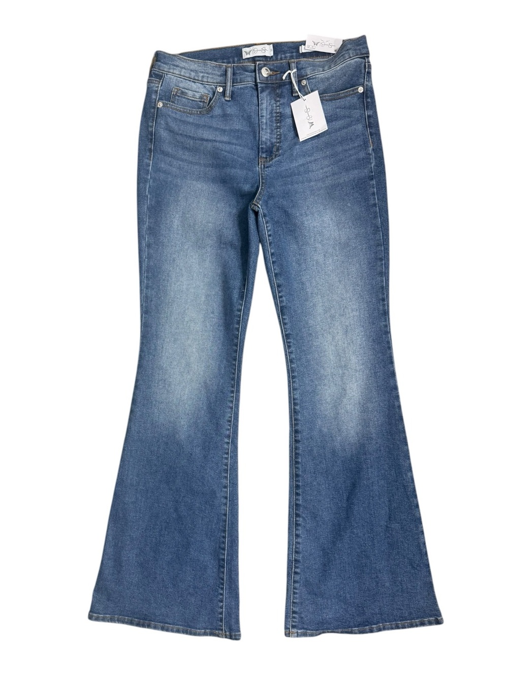 Jessica Simpson Women's Daisy Fitted High Rise Flare Leg Jeans NWT